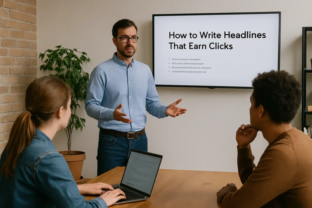 How to Write Headlines That Earn Clicks